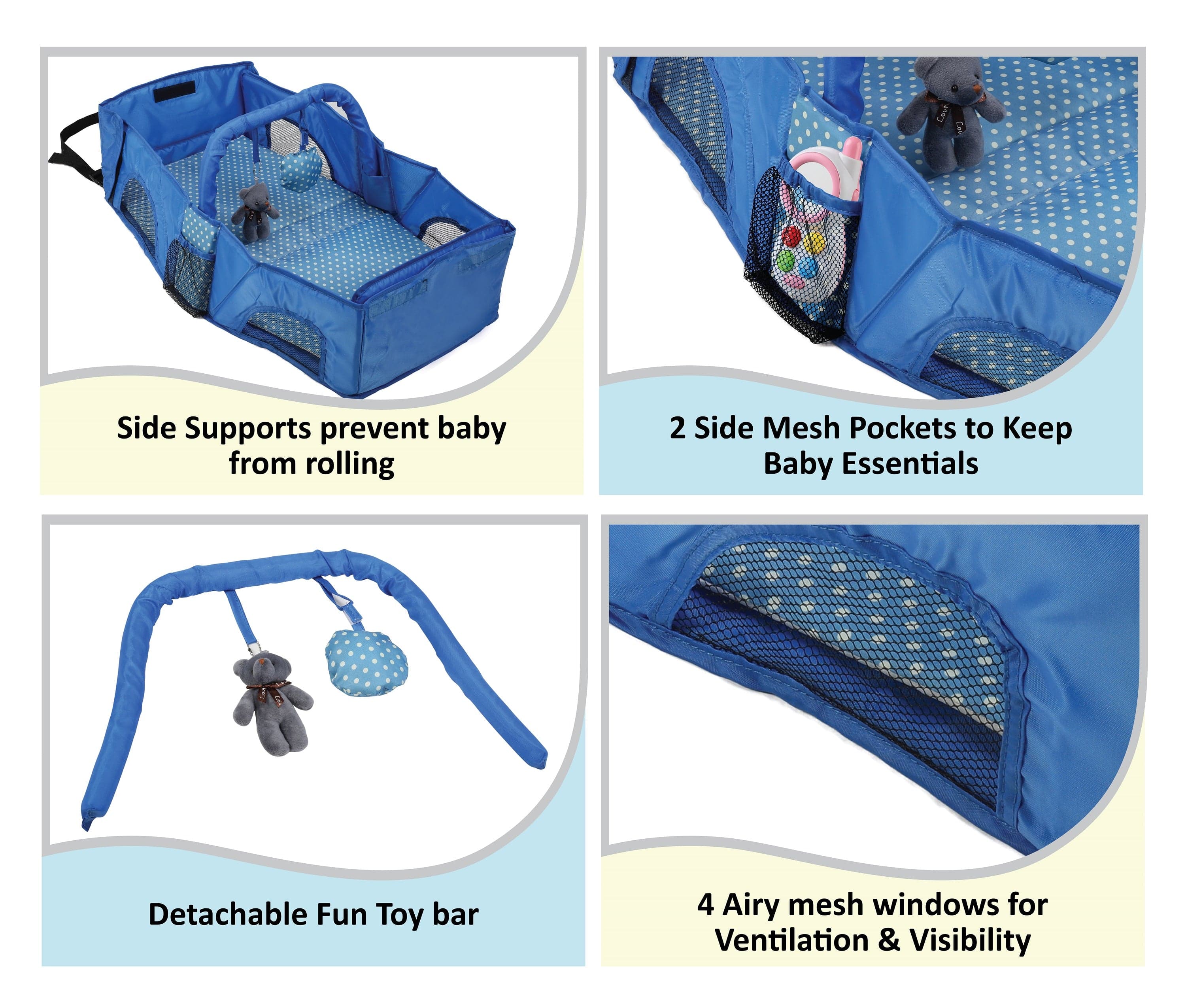 Baby Foldable Travel Nest - Image 3