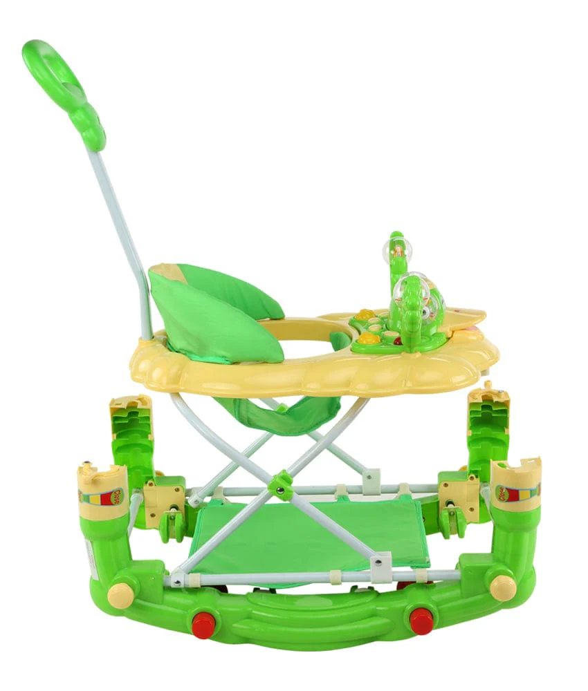 Comfy Baby Walker Cum Rocker, Green - Image 5