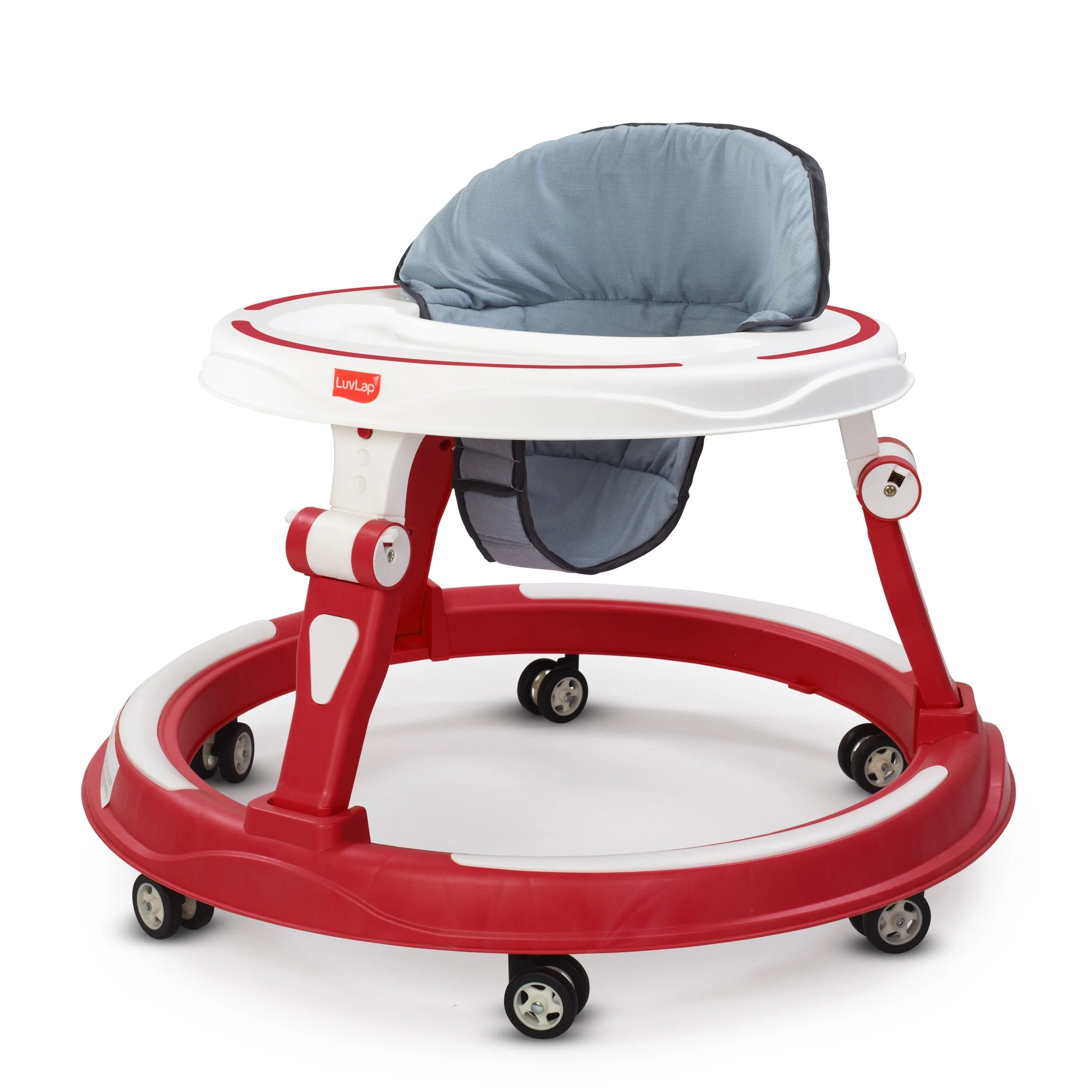 Elegant 360° Baby Walker 9+ Months | 3 Level Height Adjustment Walker/Advanced Baby Activity Walker, Raspberry - Image 8