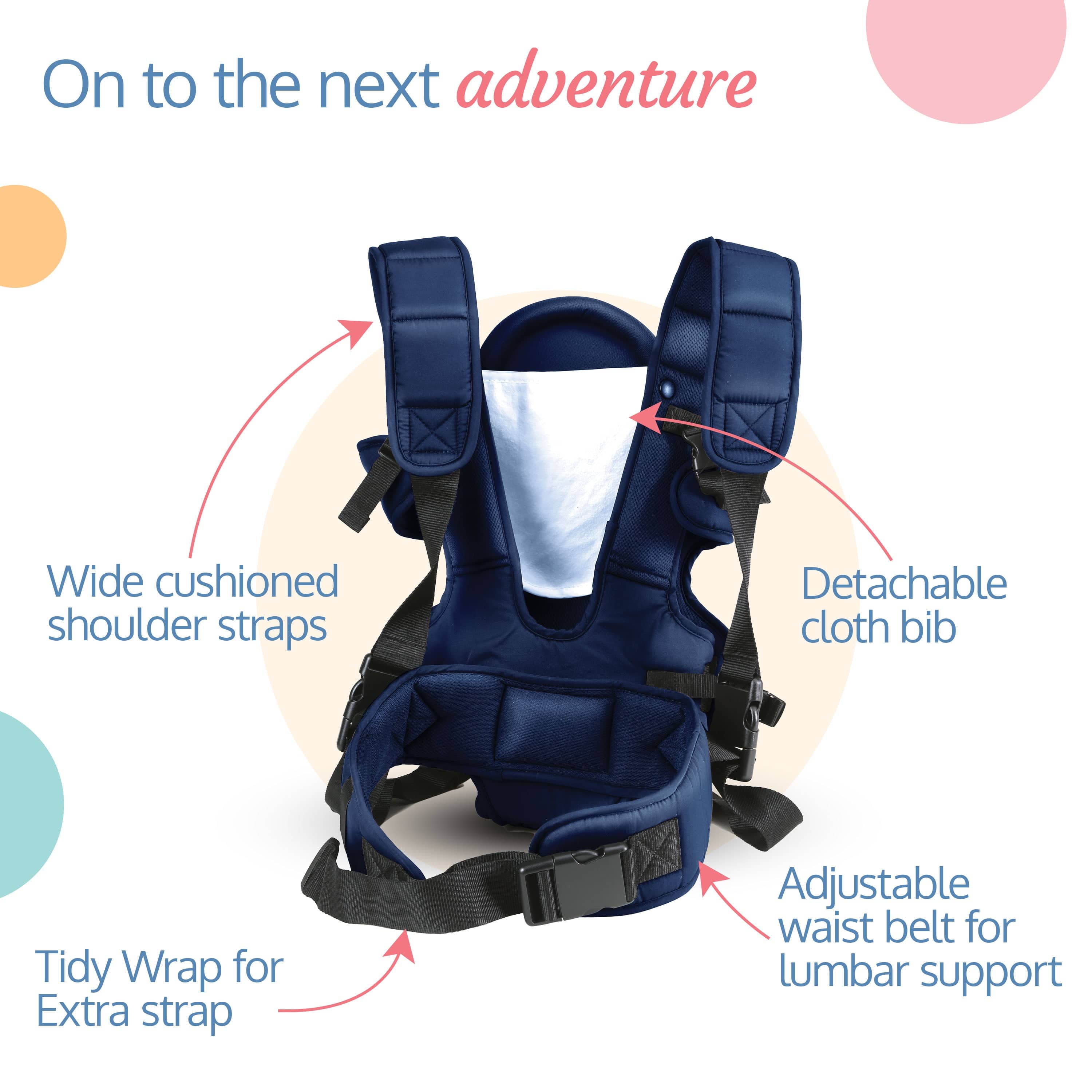 Galaxy Baby Carrier, Blue - Image 4