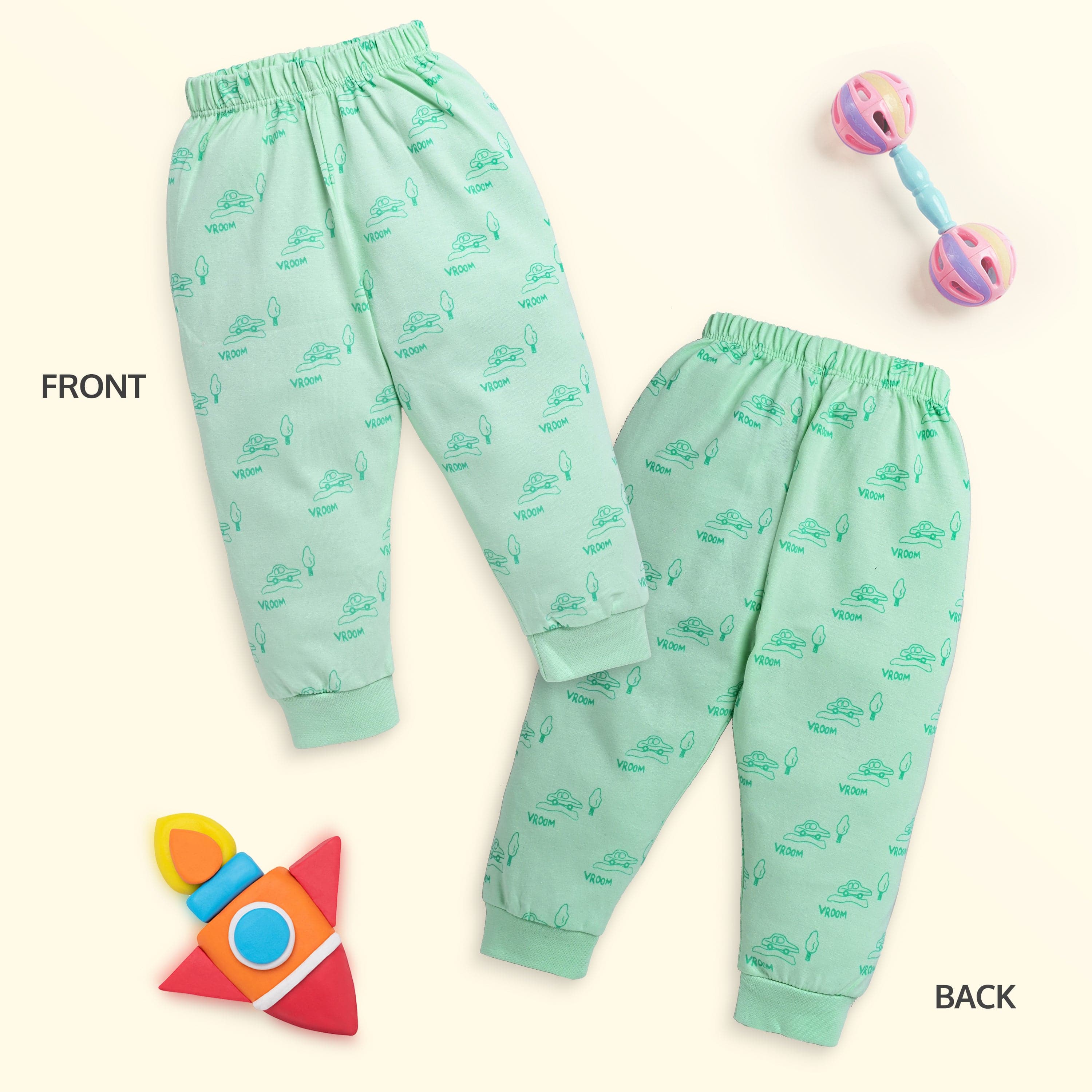 Baby Boys & Baby Girls Pack of 3 Pyjama 100% Cotton - Image 3