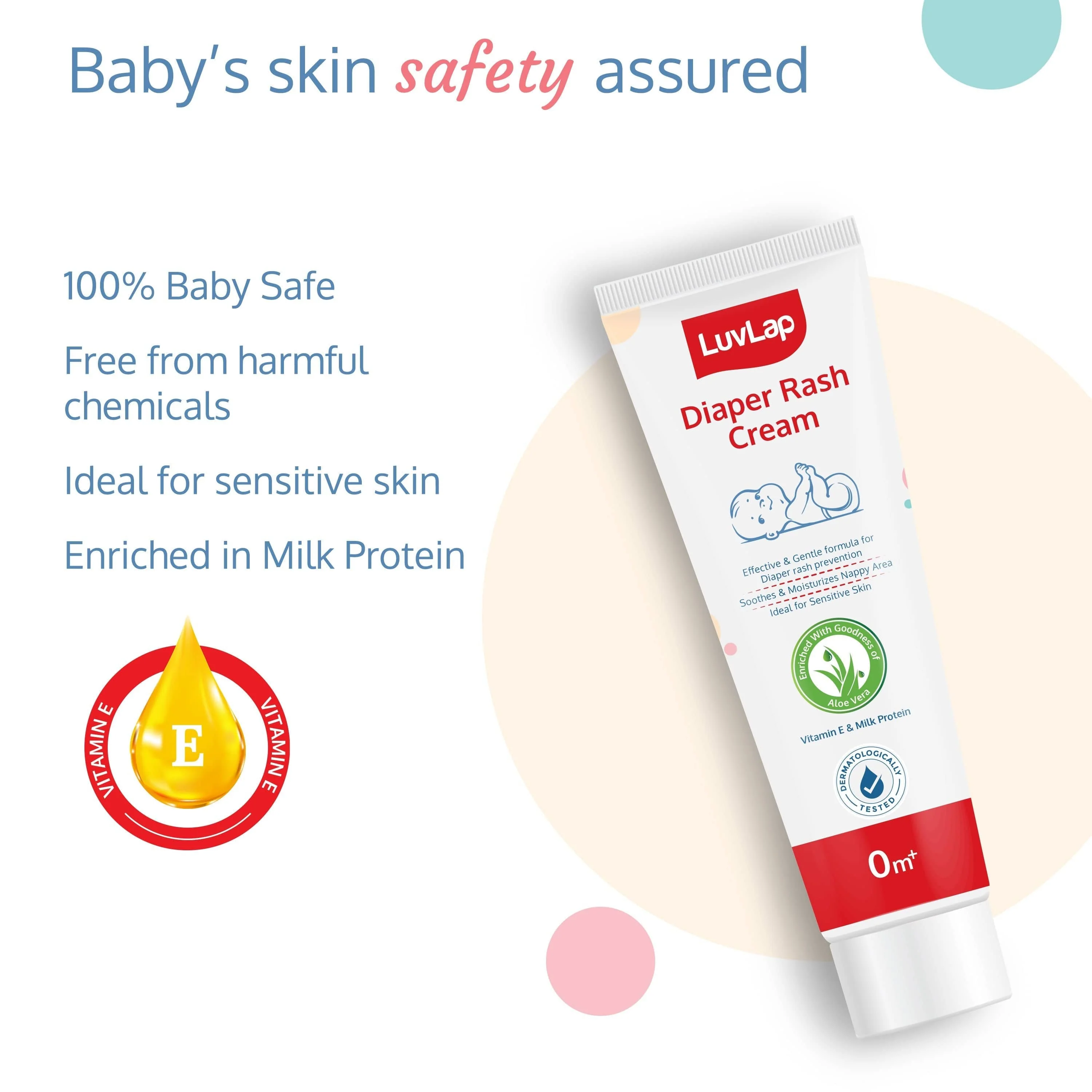 Baby Diaper Rash Cream, 75G - Image 3