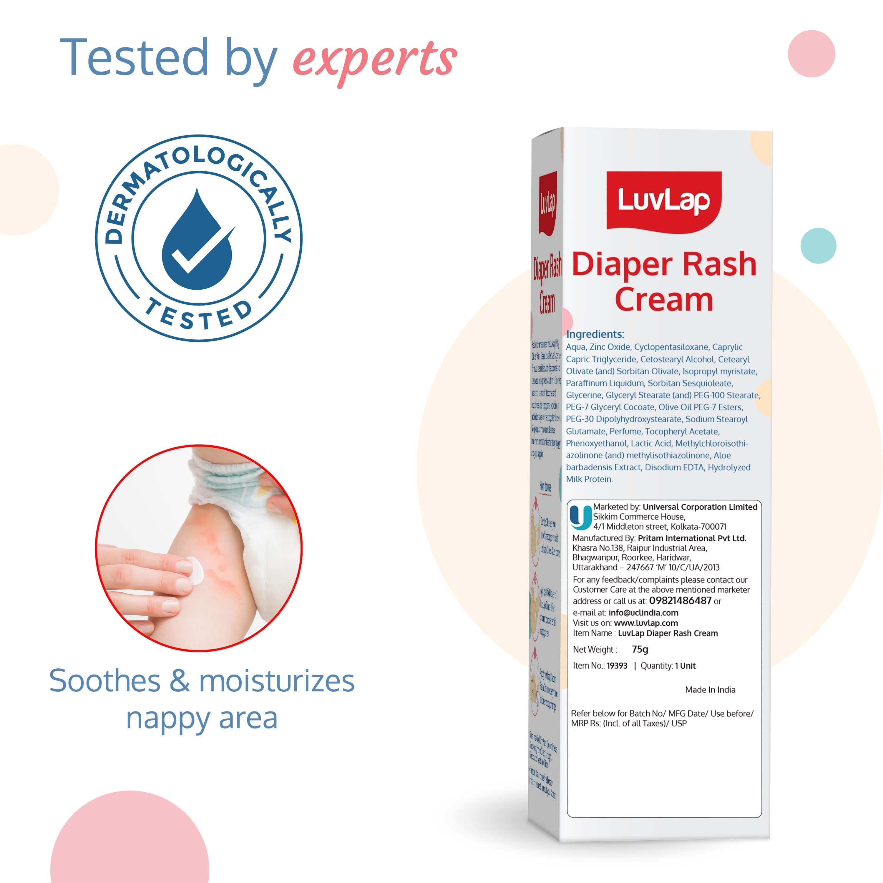 Baby Diaper Rash Cream, 75G - Image 4