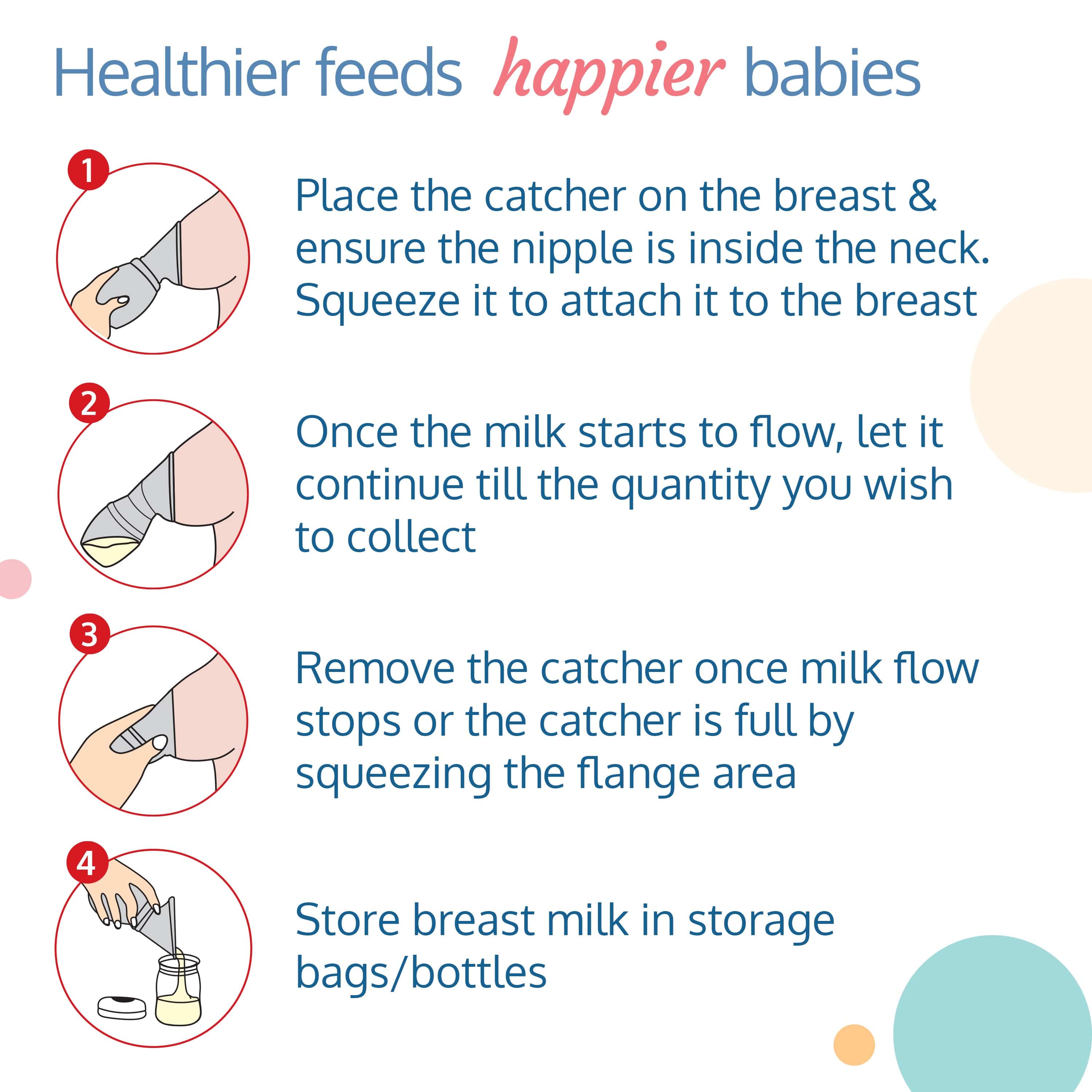 Breast Milk Catcher/Saver, Food Grade, 100% Silicone, 100ml - Image 5