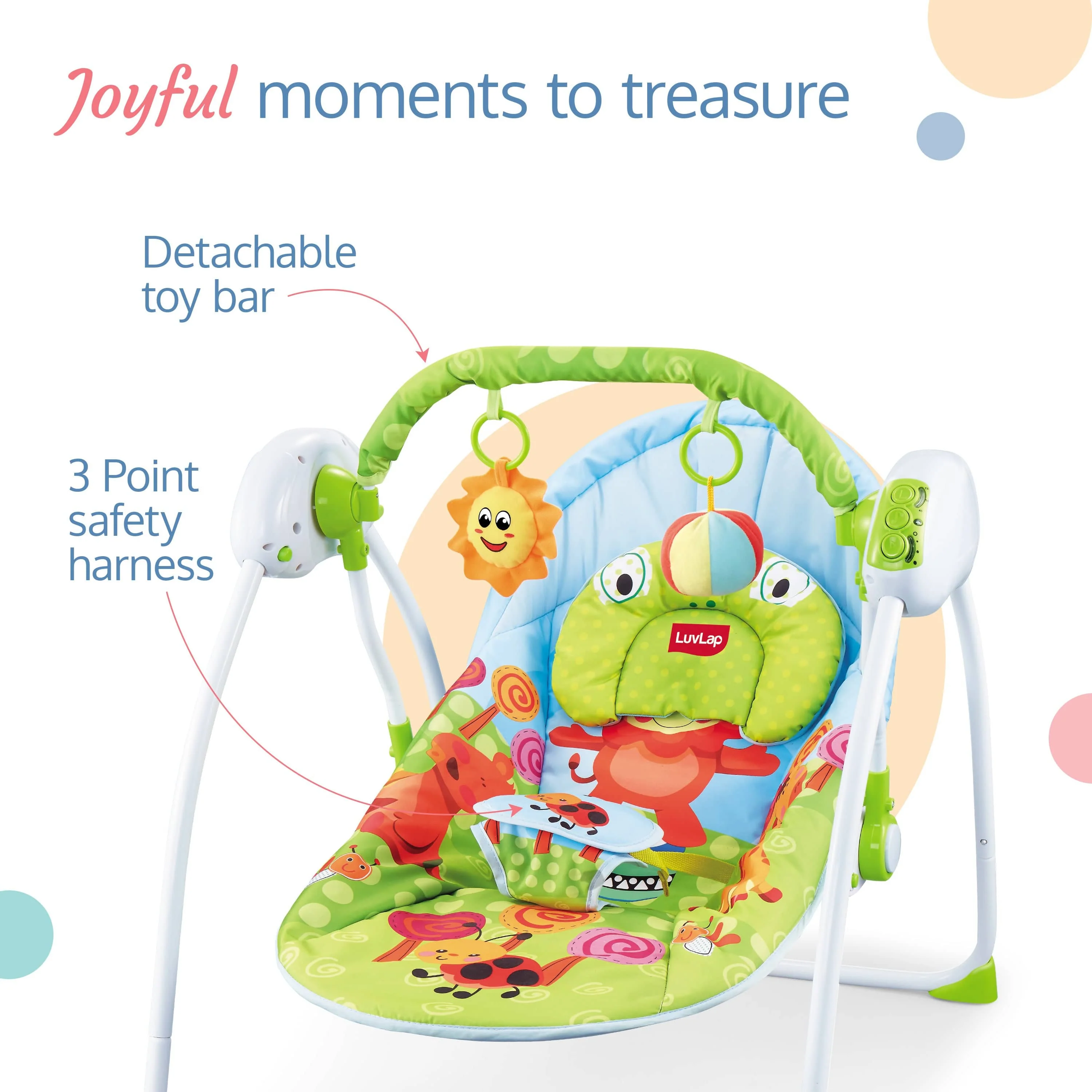 Delight Electric Baby Swing Cradle - Image 4