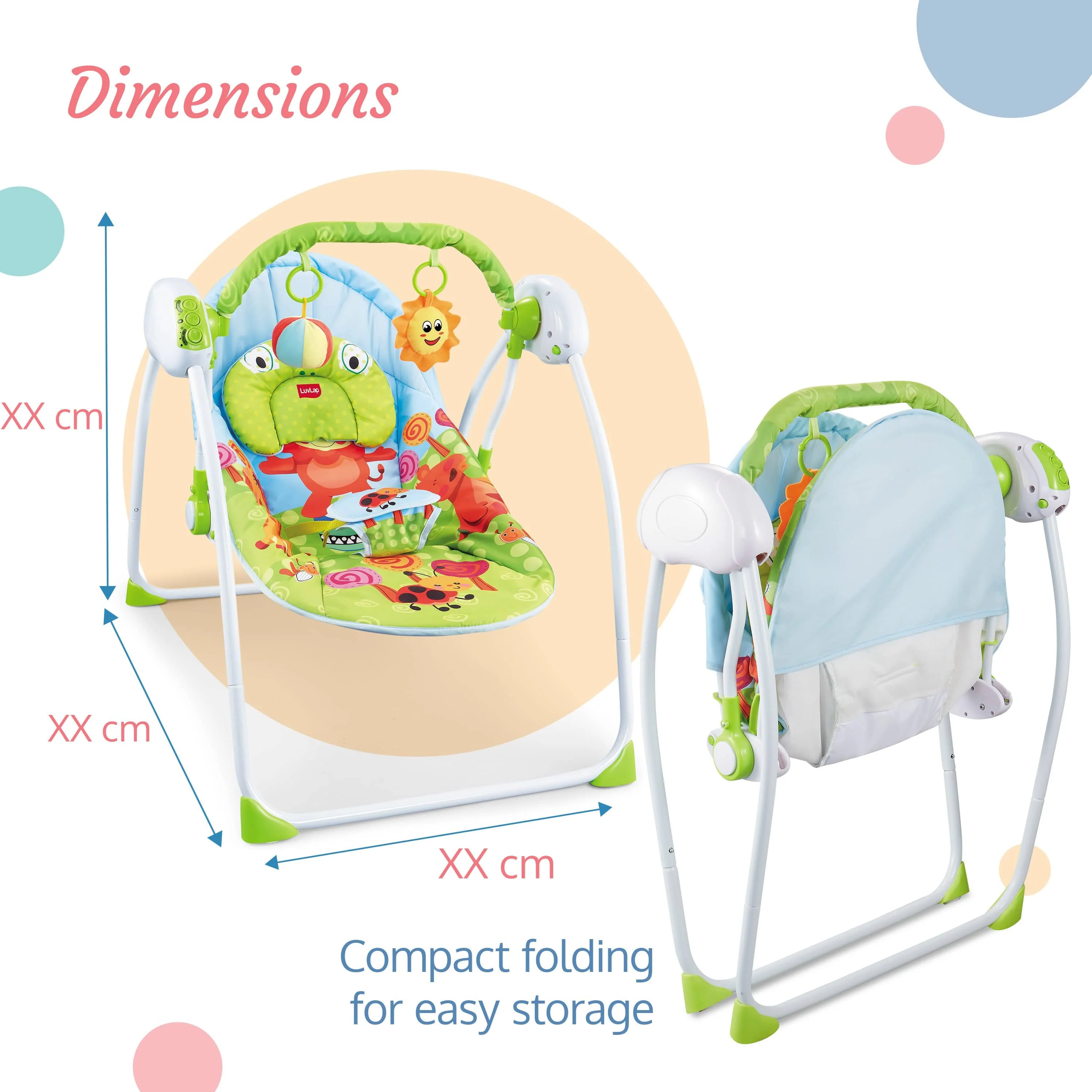 Delight Electric Baby Swing Cradle - Image 6