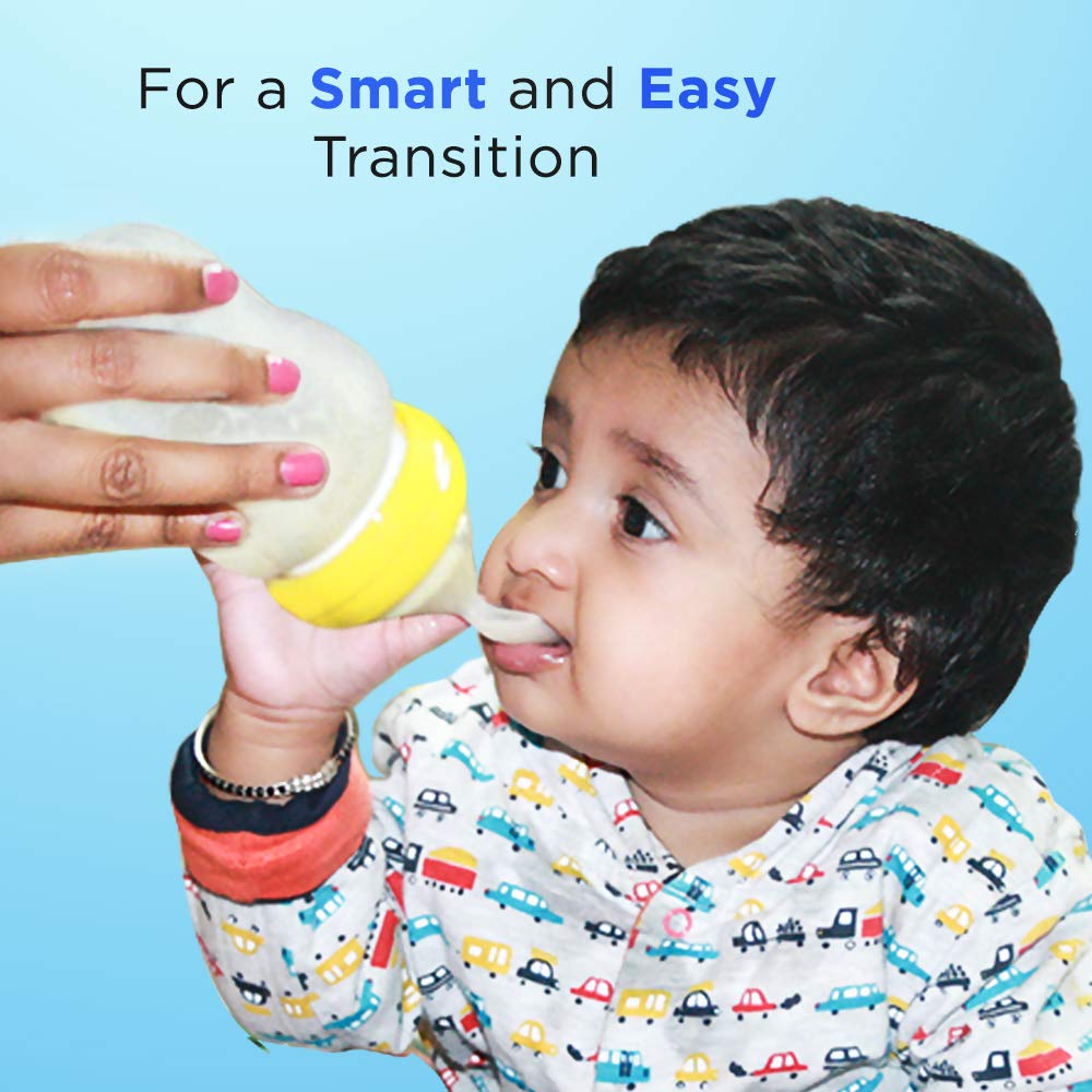 Feeding Squeezy Spoon, 180Ml, Bpa Free,Yellow - Image 4