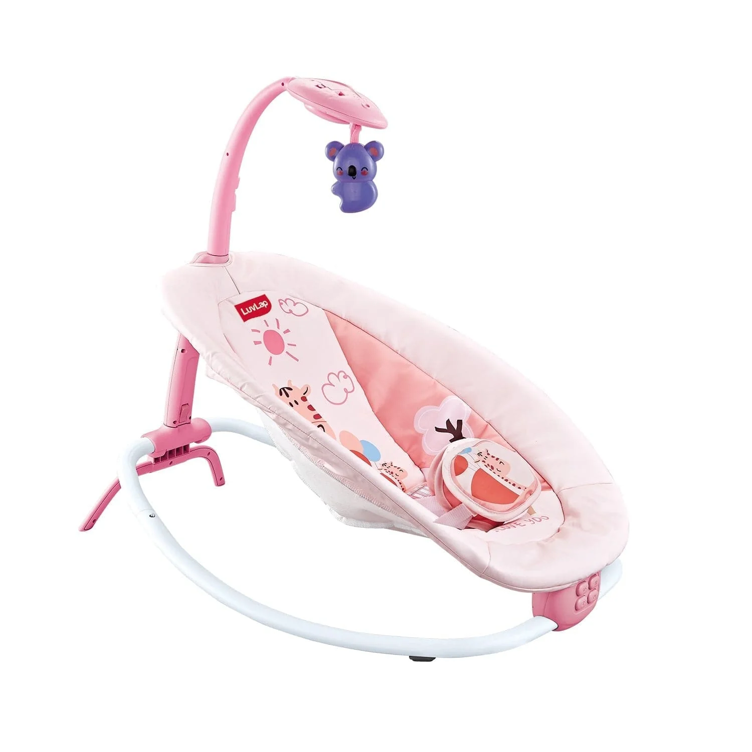 Joy-N-Giggles Baby Rocker, Pink - Image 6