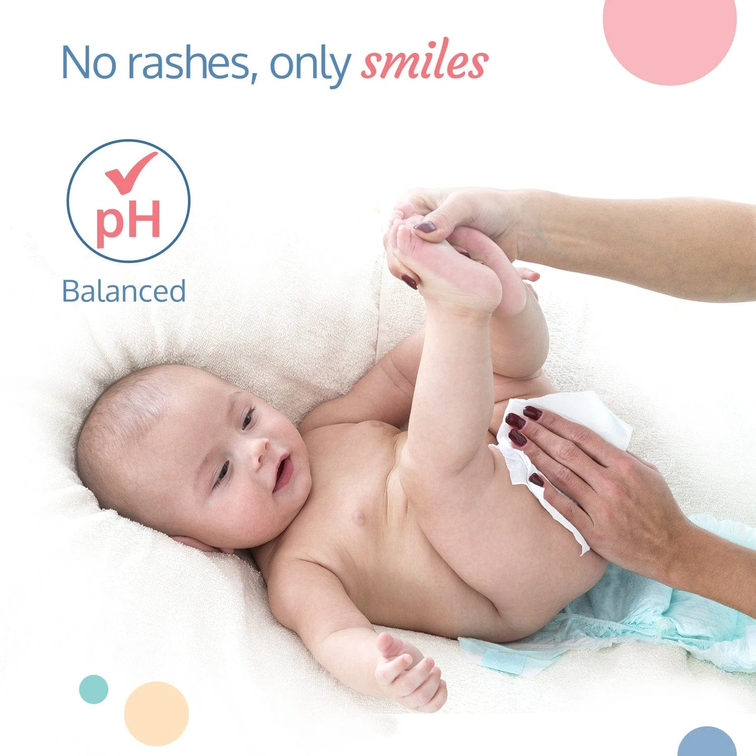 Baby Wipes with Aloe Vera, with Flip-top Lid - Pack of 6 - Image 5