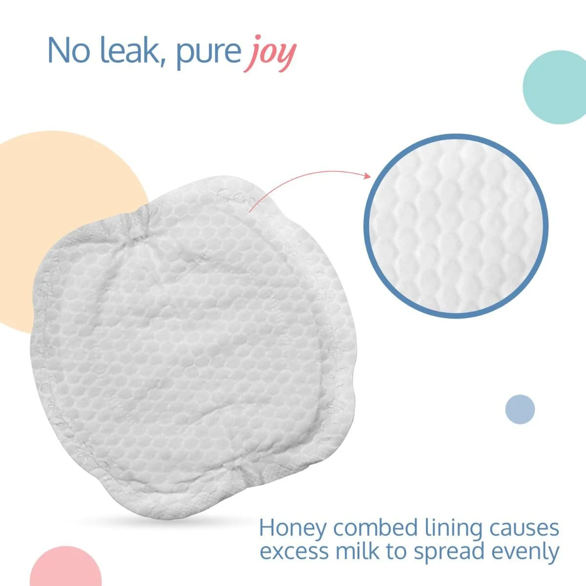 Ultra Thin Honeycomb Disposable Breast Pads, 36 pcs - Image 4