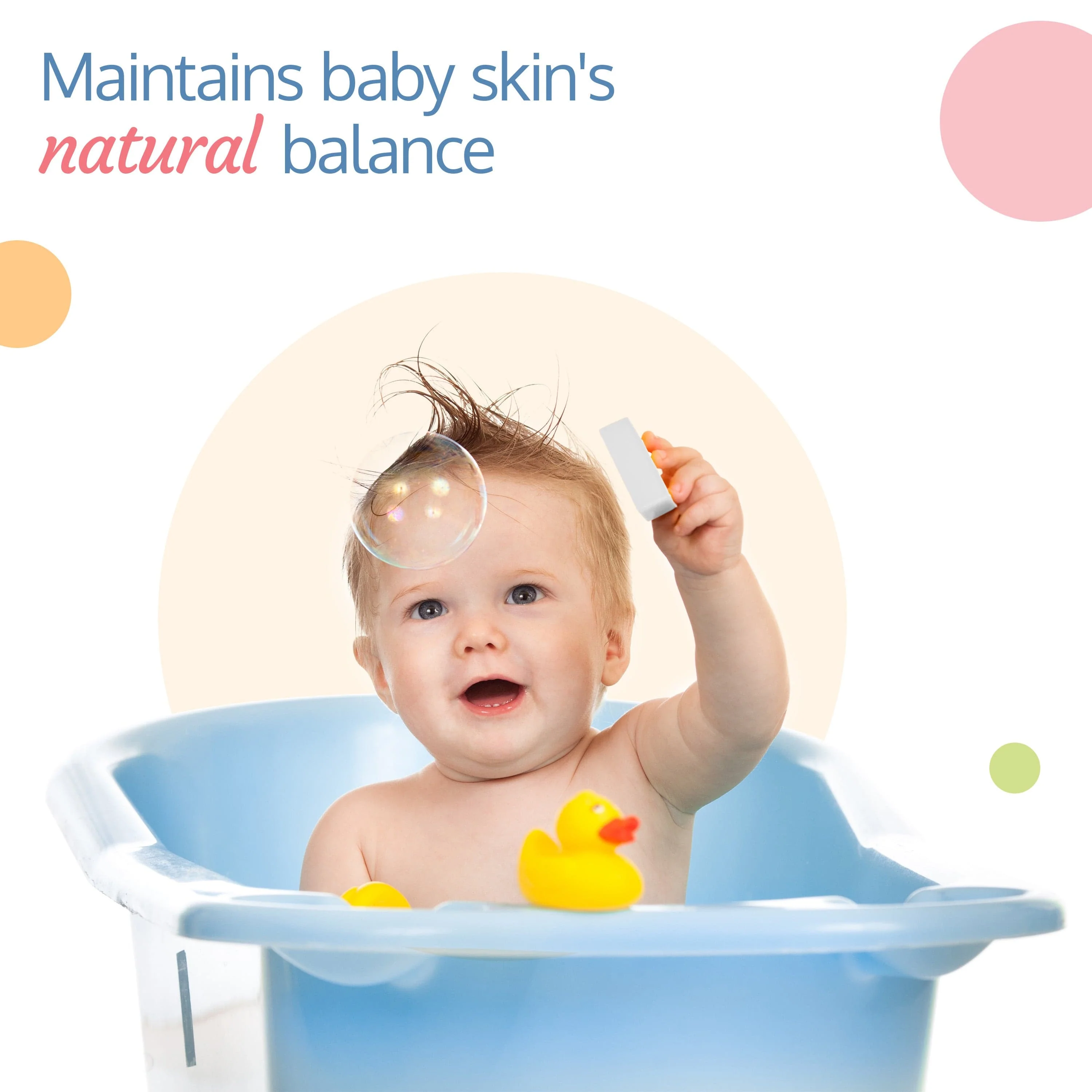 Moisturizing Baby Soap - Gentle Bathing Bar - 75g - Pack of 3 - Image 3