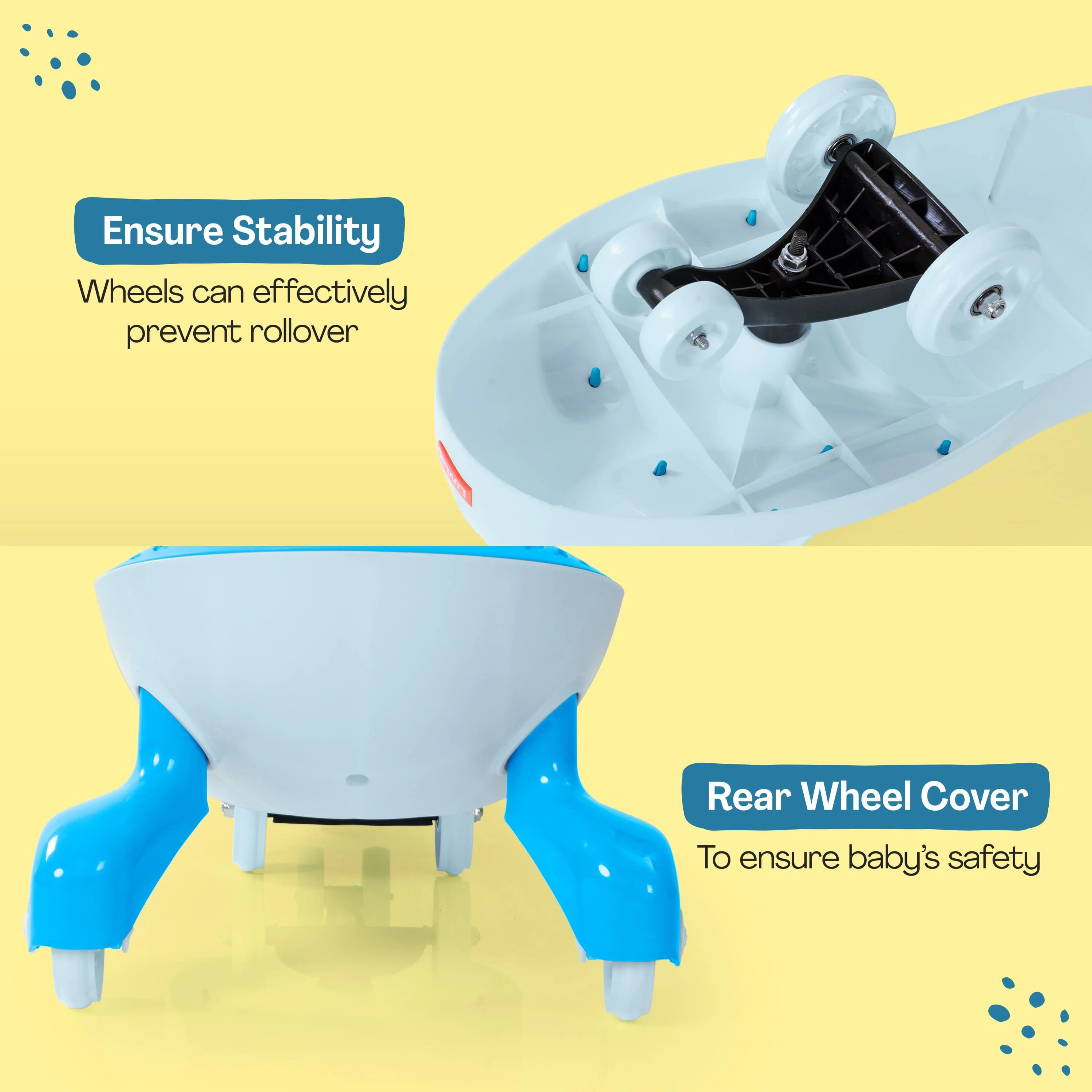 Sunshine Swing Car, Magic Car, Kids Push Car, Swing Car for Kids, Comfortable Seats & Durable, Baby Car, Magic Toy Car, Kids Swing Car, Ride On Car, Kids Car, 3+ Years, Blue - Image 5