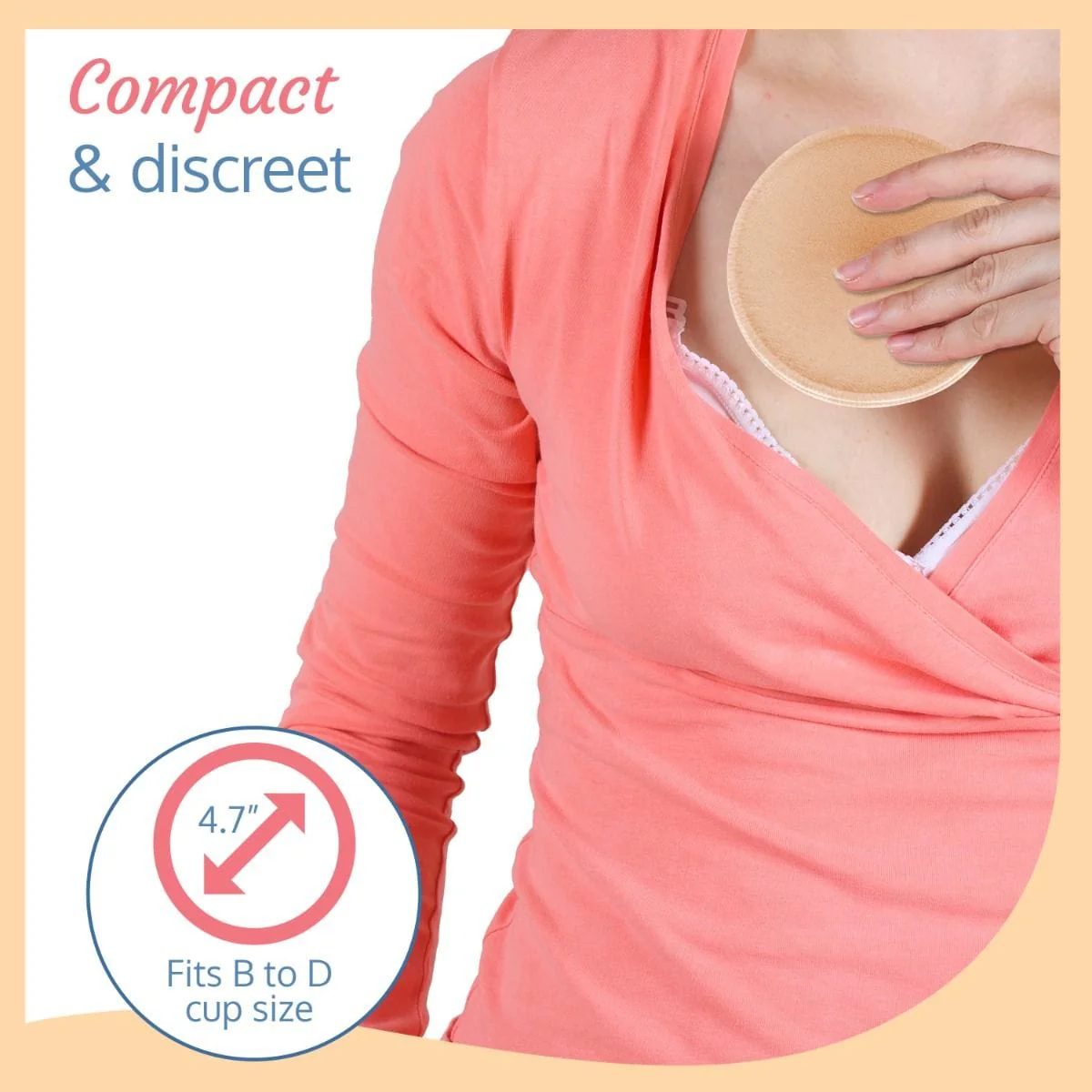 Washable Breast Pads, 6 Pcs - Image 5